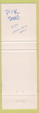 Matchbook Cover - Century 21 Realty Bolingbrook IL