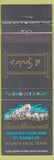 Matchbook Cover - Pioneer Restaurants Wichita Falls TX BBQ Mexican