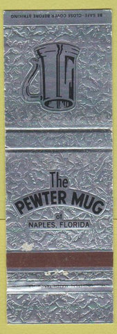 Matchbook Cover - Pewter Mug Naples FL