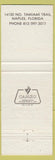 Matchbook Cover - Pewter Mug Naples FL