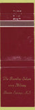Matchbook Cover - Roundup Saloon Bzxter Springs KS