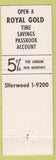 Matchbook Cover - Elgin IL National Bank