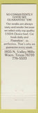 Matchbook Cover - Western Sizzlin Steak House Waco TX