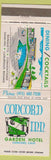 Matchbook Cover - Concord Inn CA