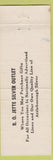 Matchbook Cover - RO Jette Co Silver Outlet North Attleboro MA