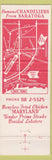 Matchbook Cover - Waverly Inn Cheshire CT