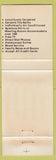 Matchbook Cover - Northernaire Bar Restaurant Motel ST Paul MN