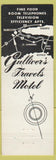 Matchbook Cover - Gulliver's Travels Motel Stoney Creek ON