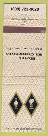 Matchbook Cover - Hotel El Convento San Juan Puerto Rico
