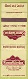 Matchbook Cover - Carson Valley Inn Minden NV