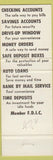 Matchbook Cover - Farmers Trust Co Lee's Summit MO