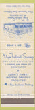 Matchbook Cover - Elgin Federal Savings IL
