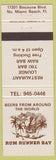 Matchbook Cover - Rum Runner Bay North Miami Beach FL tiki