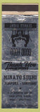 Matchbook Cover - Minato Sushi San Jose CA WEAR