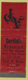 Matchbook Cover - Pardini's Restaurants WEAR