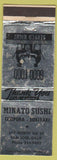 Matchbook Cover - Minato Sushi San Jose CA WEAR