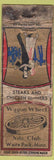 Matchbook Cover - Wagon Wheel Nigt Club Waite Park MN POOR