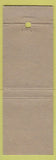Matchbook Cover - Horne's Highway Restaurants WRITING