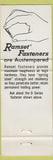 Matchbook Cover - Capital Fastener Sacramento CA Ramset