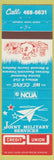 Matchbook Cover - Joint Military Services Credit Union Monroe MI