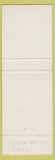 Matchbook Cover - Jones Memorial Funeral Home Mansfield OH