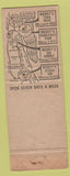 Matchbook Cover - Rickey's Restaurant Garden Hotel San Francisco CA