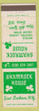 Matchbook Cover - Shamrock House East Durham NY