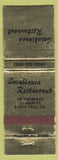 Matchbook Cover - Casablanca Restaurant Santa Cruz CA
