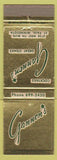 Matchbook Cover - Gannon's ST Paul MN