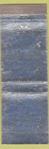 Matchbook Cover - ML Sfair Texas Realtor Insurance San Antonio TX WEAR