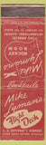 Matchbook Cover - Mike Lyman's Flight Deck Los Angeles CA WEAR