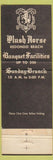 Matchbook Cover - Plush Horse Restaurant Redondo Beach CA