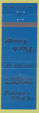 Matchbook Cover - Fisherman's Wharf Inn Boothbay Harbor MA