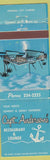 Matchbook Cover - Captain Anderson's Restaurant Panama City FL