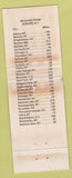 Matchbook Cover - Curley's Restaurant Auburn NY