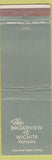 Matchbook Cover - The Broadview at Wichita KS