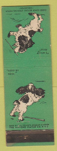 Matchbook Cover - Diamond Colgate Dogs