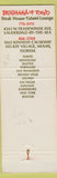 Matchbook Cover - Benihana Japanese Food Miami FL Fort Lauderdale