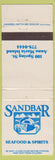 Matchbook Cover - Sandbar Restaurant Anna Maria FL