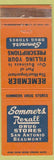 Matchbook Cover - Sommers Rexall dRugs San Antonio Beaumont TX