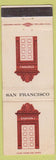 Matchbook Cover - Station J San Francisco CA