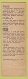 Matchbook Cover - Omar Khayyam's Restaurant San Francisco CA CREASE