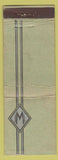 Matchbook Cover - Diamond Colgate Monogram M