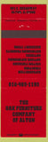Matchbook Cover - Oak Furniture Co of Alton IL