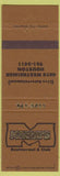 Matchbook Cover - Macho's Restaurant Club Houston TX
