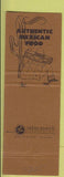 Matchbook Cover - Macho's Restaurant Club Houston TX