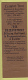 Matchbook Cover - Camelot Inn Little Rock AR