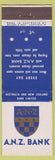 Matchbook Cover - Australia and New Zealand Bank