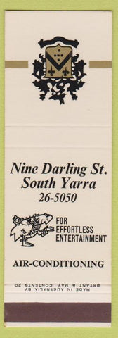 Matchbook Cover - Restaurant? South Yarra Australia SAMPLE