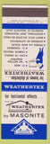 Matchbook Cover - Weatertex by Masonite Australia SAMPLE roofing?